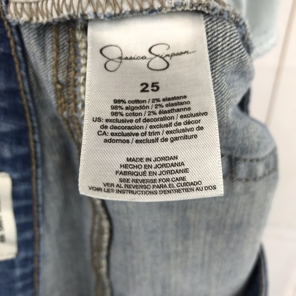 Jessica Simpson Blue Mika Best Friend Jeans 25 - Picture 7 of 7